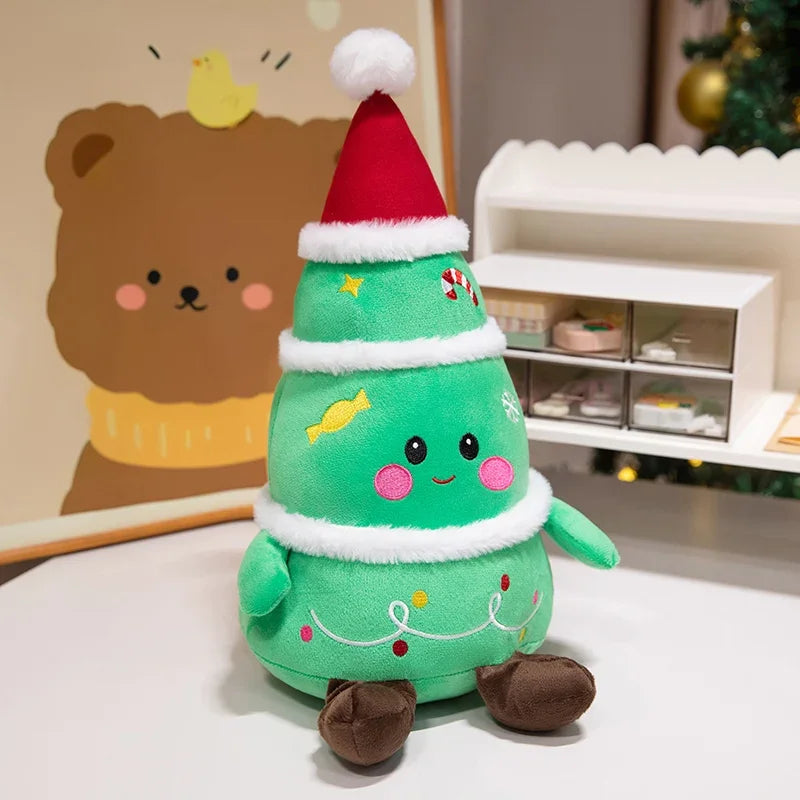 Snowman and Santa Holiday Dolls