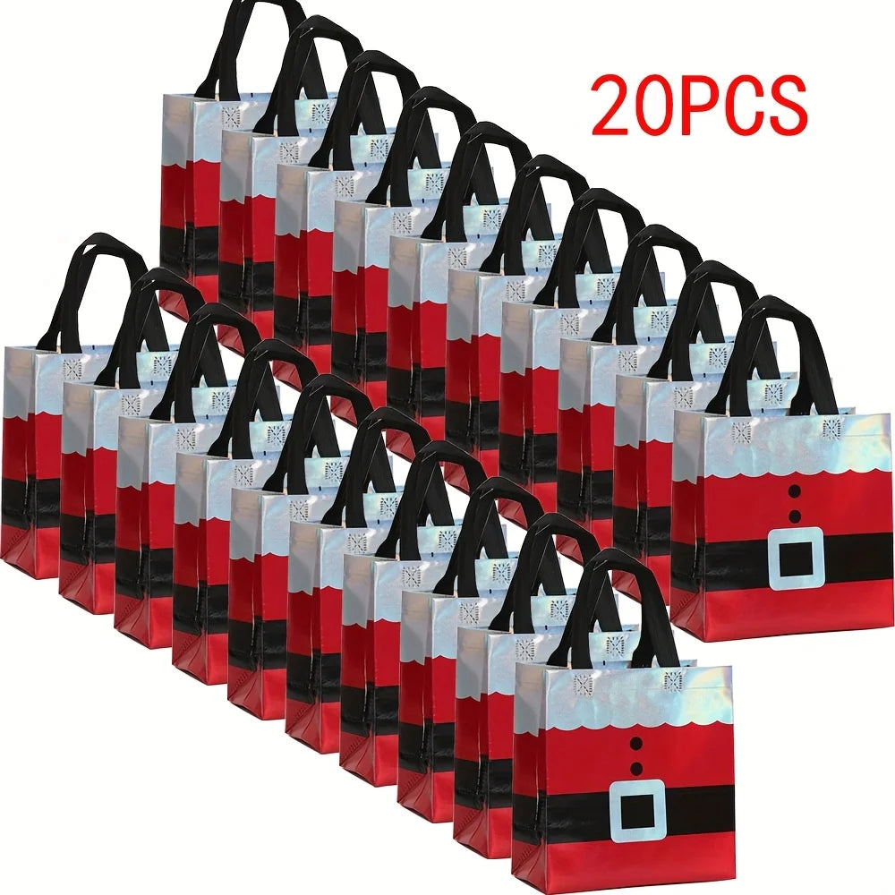 Christmas Gift Wrapping Bags Set