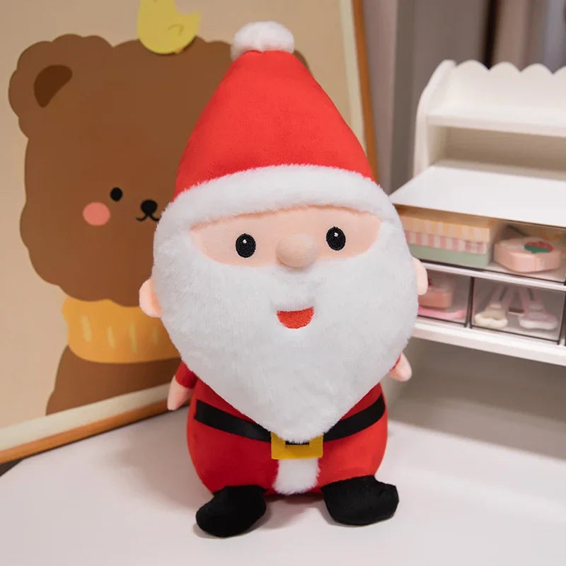 Snowman and Santa Holiday Dolls