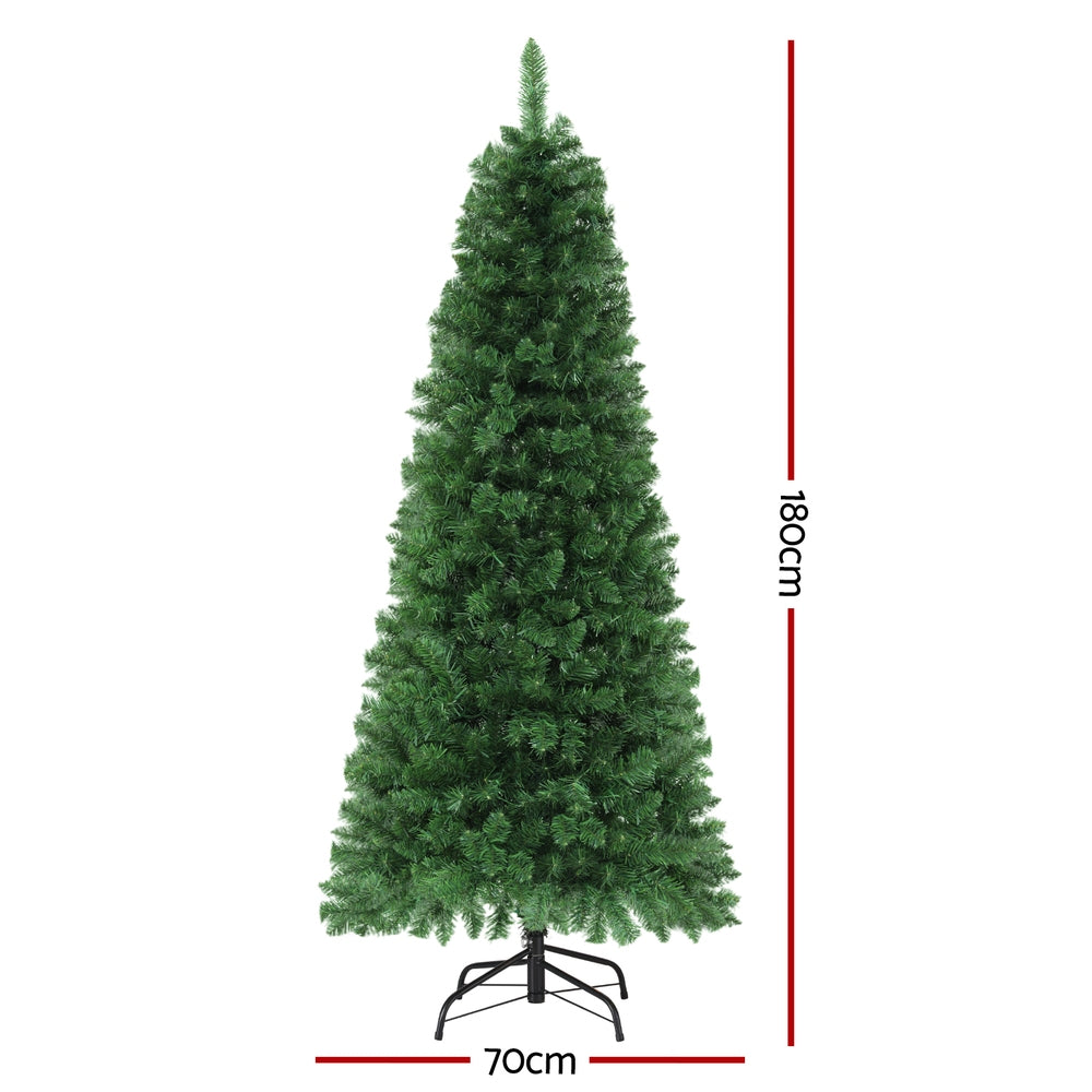 1.8M Pre-lit Multi-Color Christmas Tree