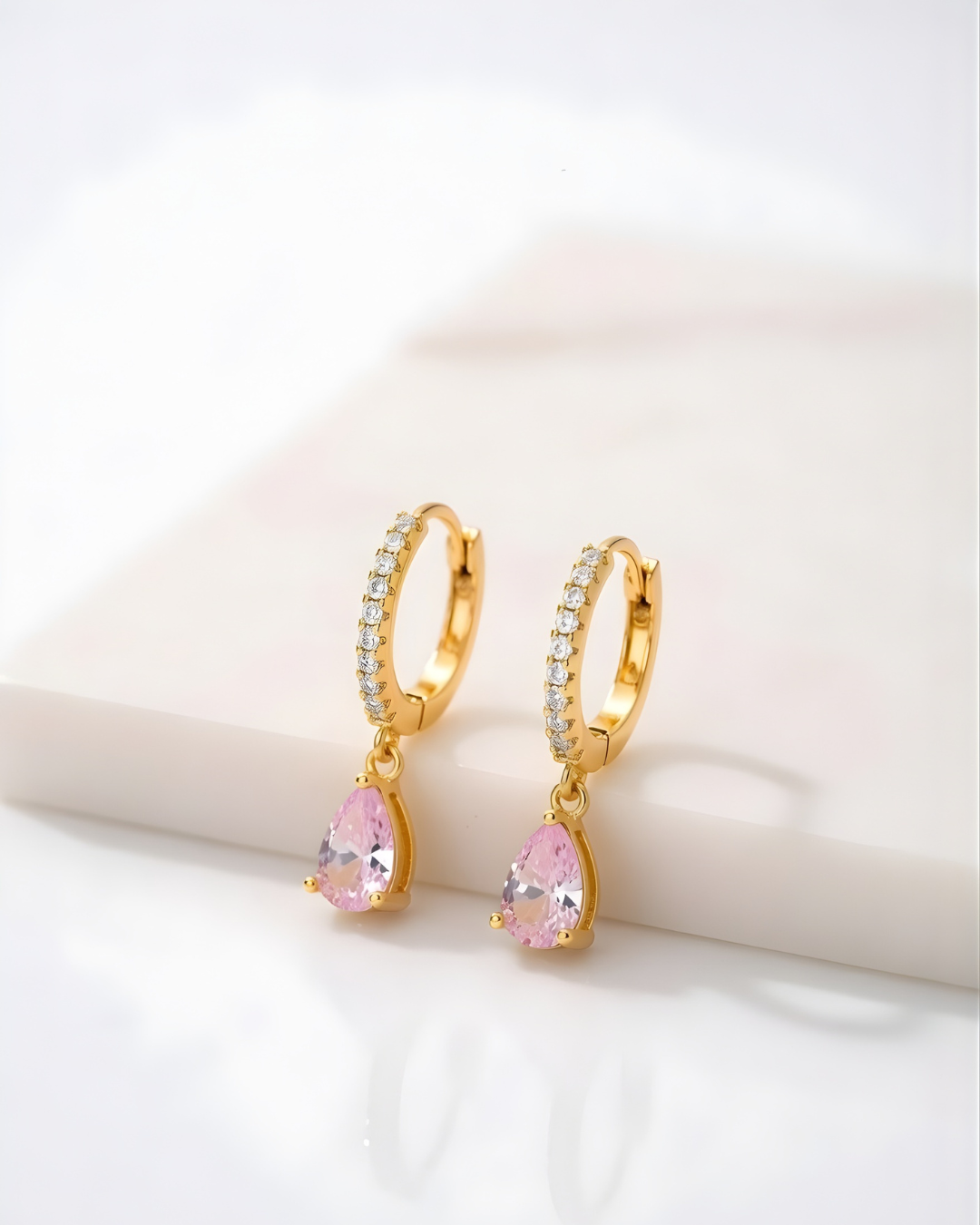 Birthstone Chandelier Earrings