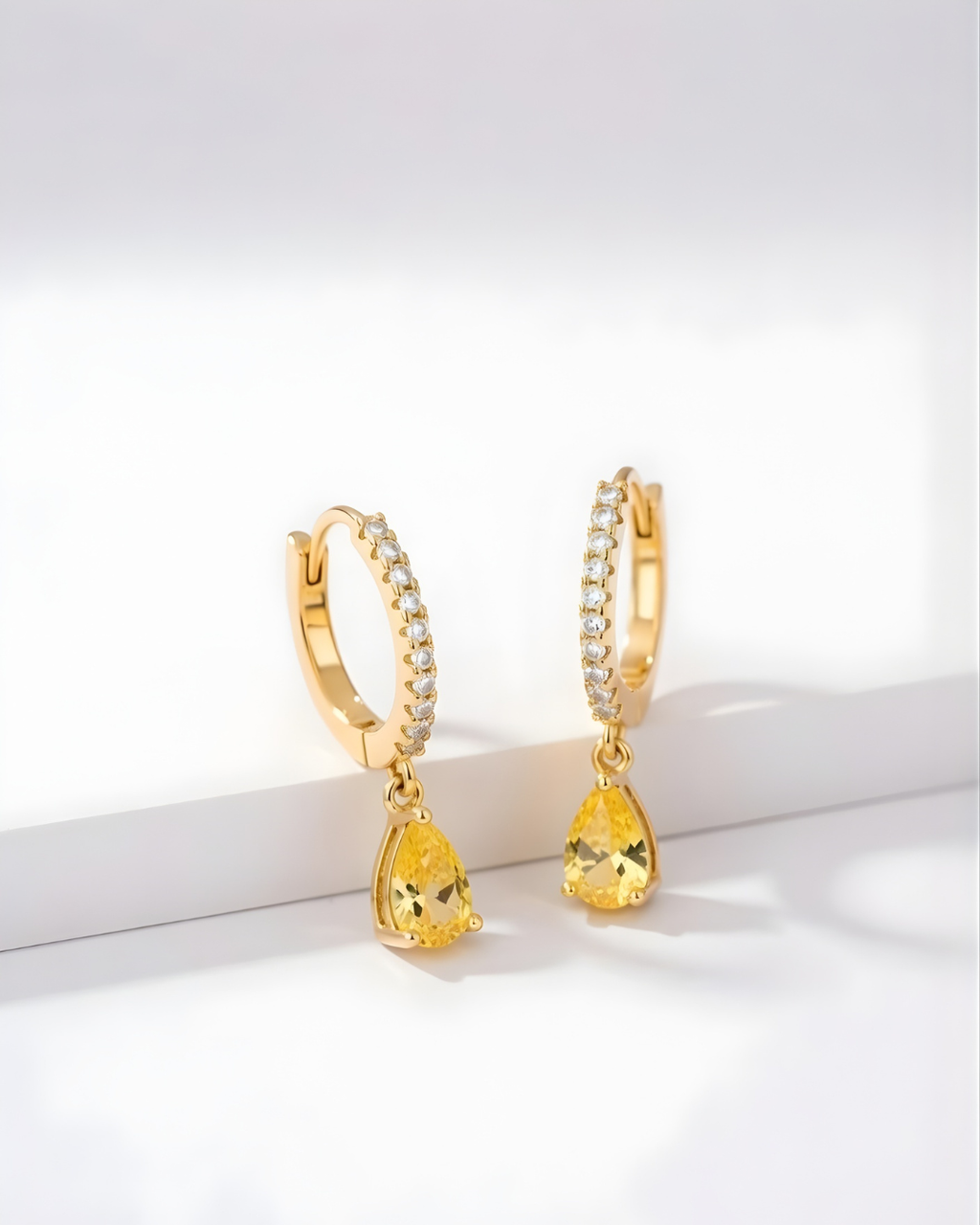 Birthstone Chandelier Earrings