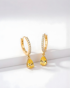 Birthstone Chandelier Earrings