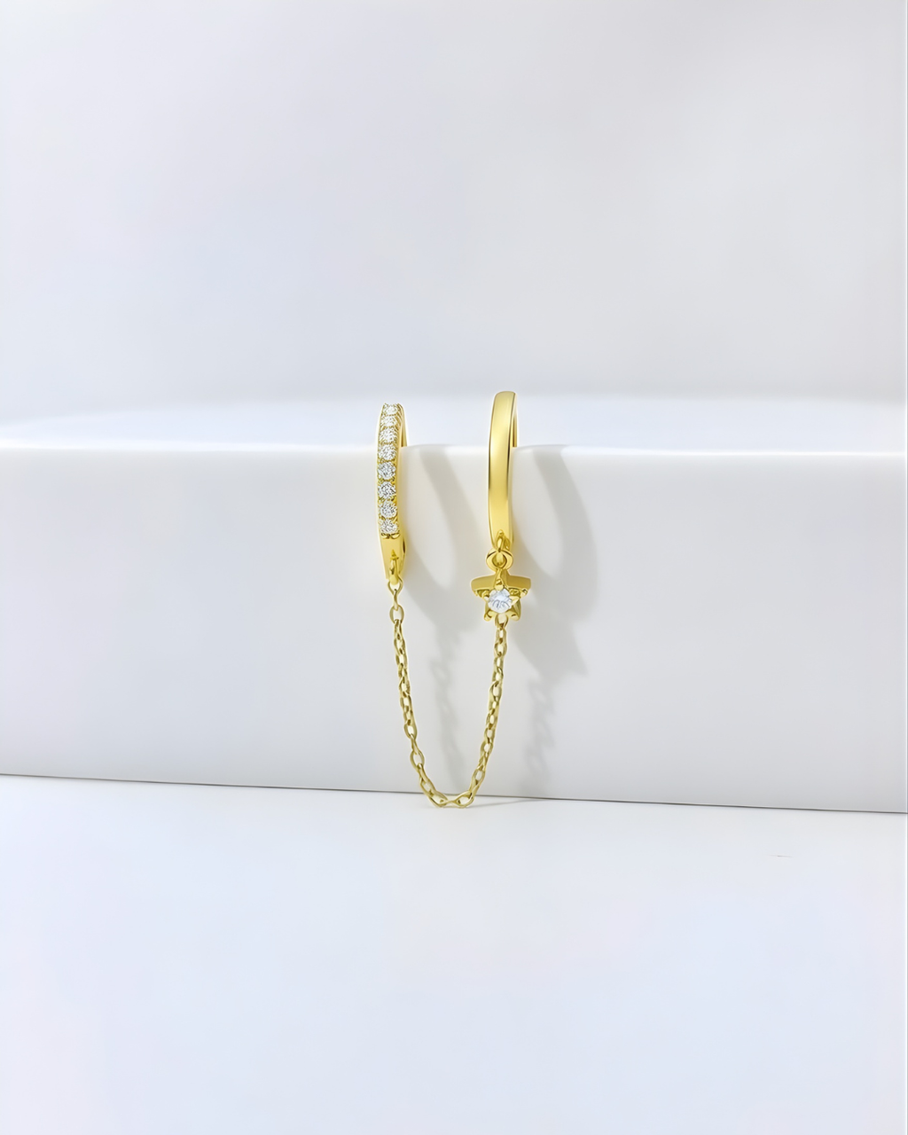 Shooting Star Double Earrings