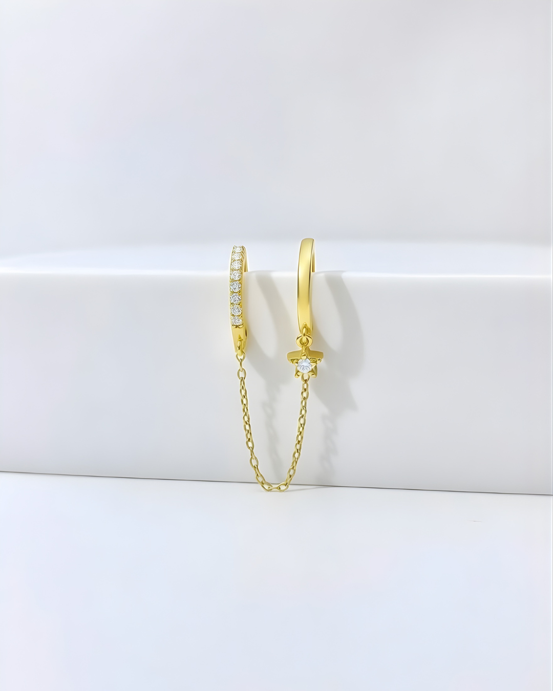 Shooting Star Double Earrings