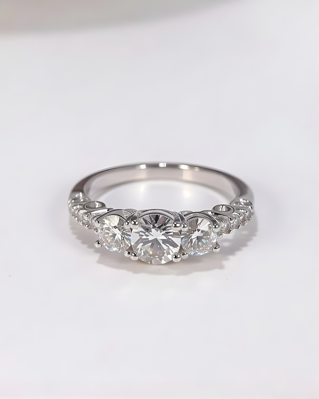 Classic Moissanite Ring