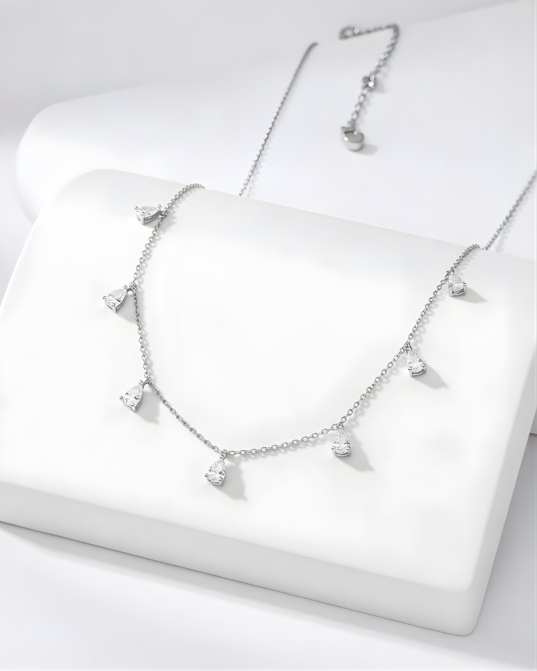 Celestial waterdrop necklace