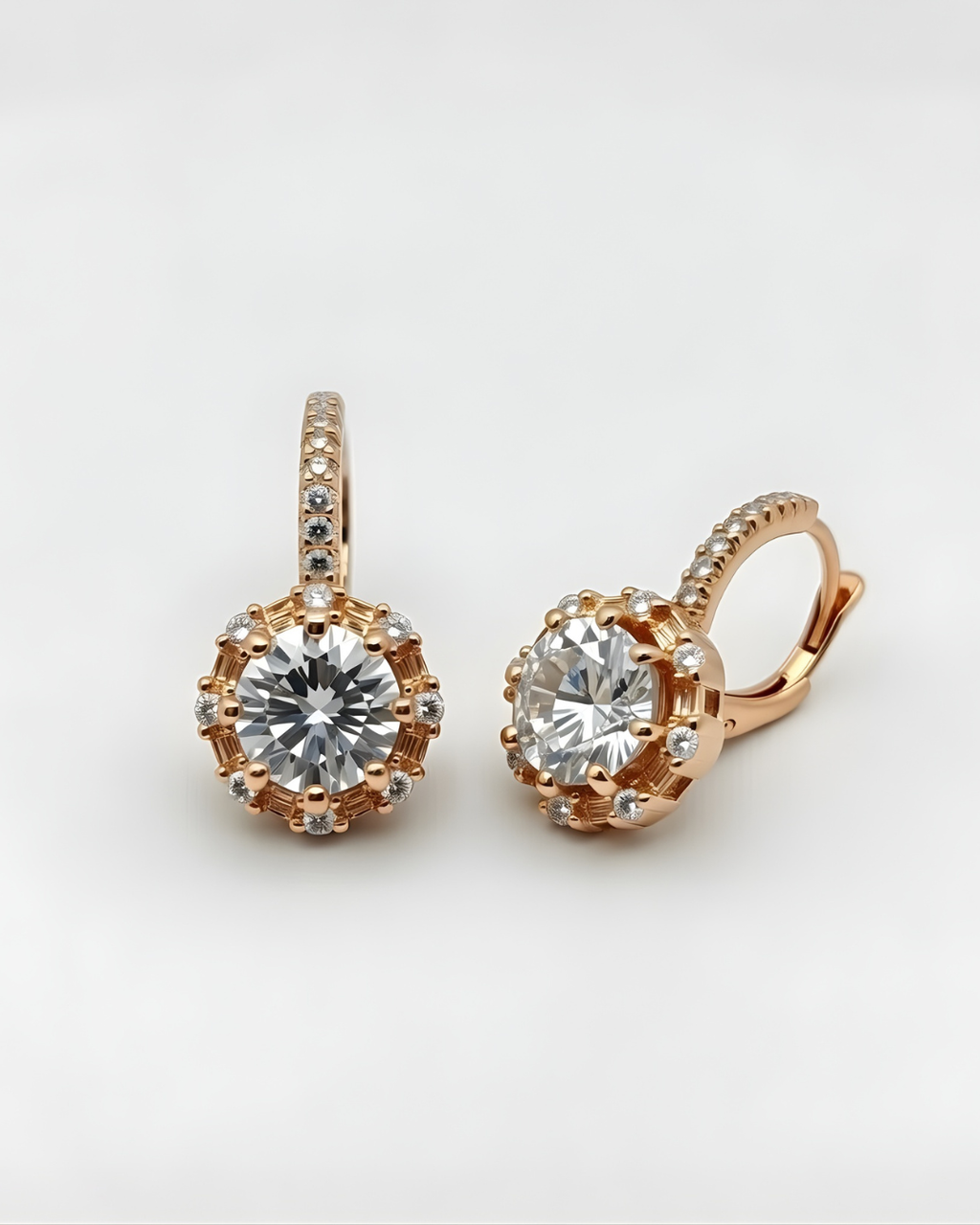 Flower Chandelier Earrings