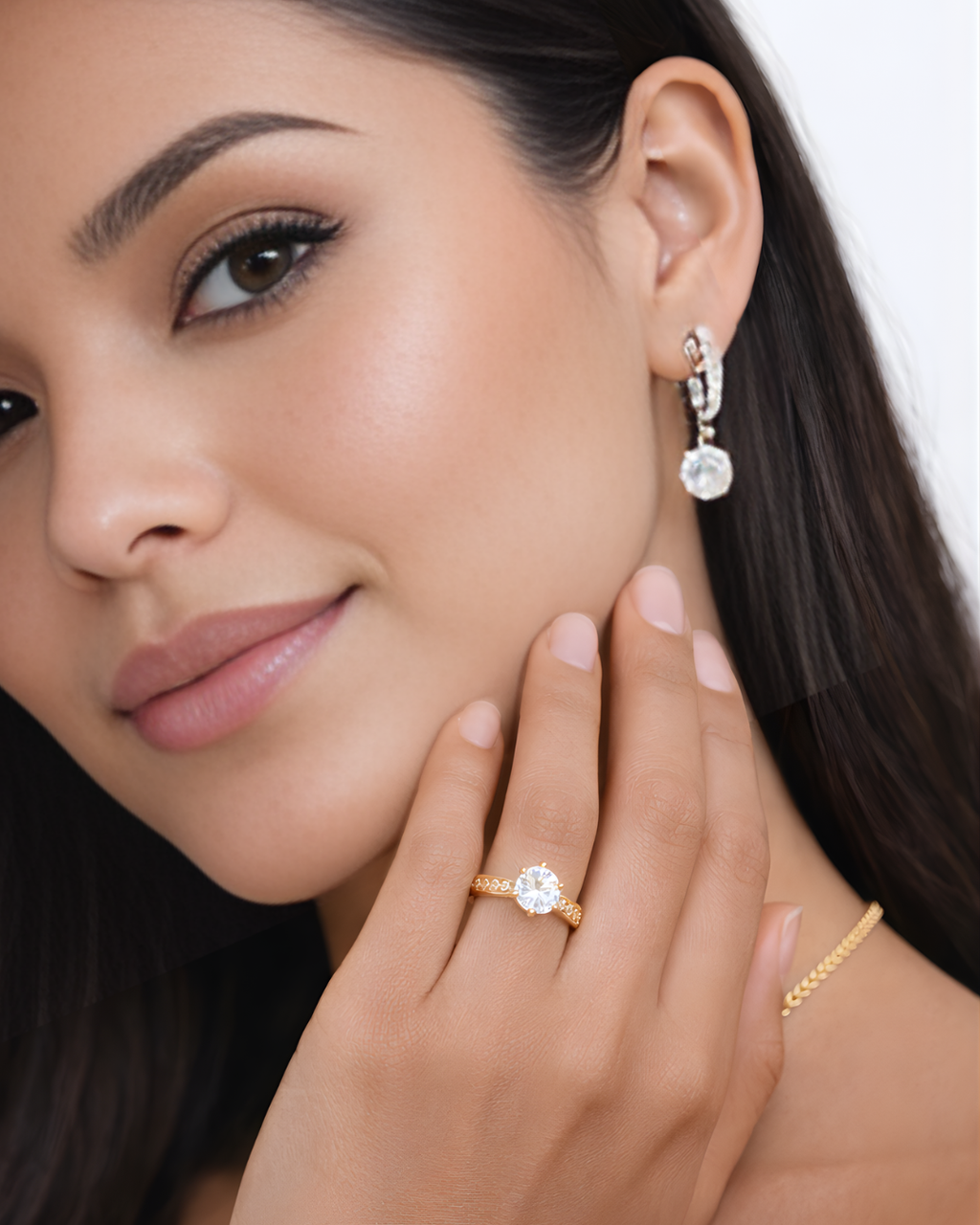Timeless Moissanite Ring