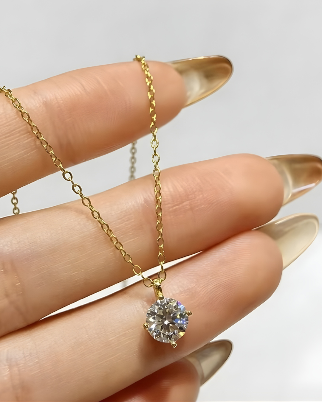 Majestic Moissanite necklace