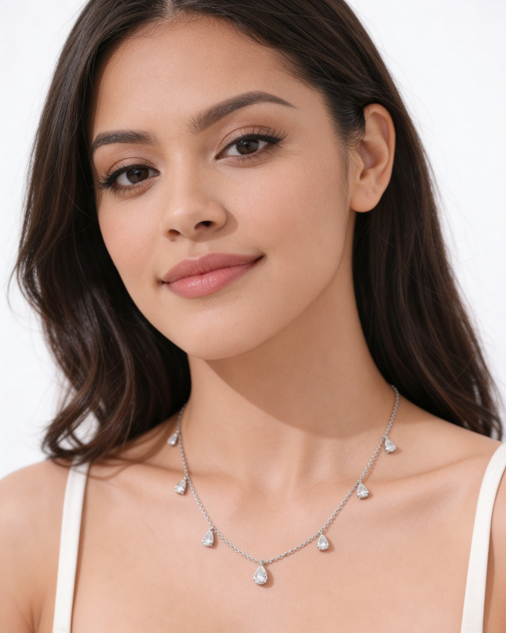 Celestial waterdrop necklace