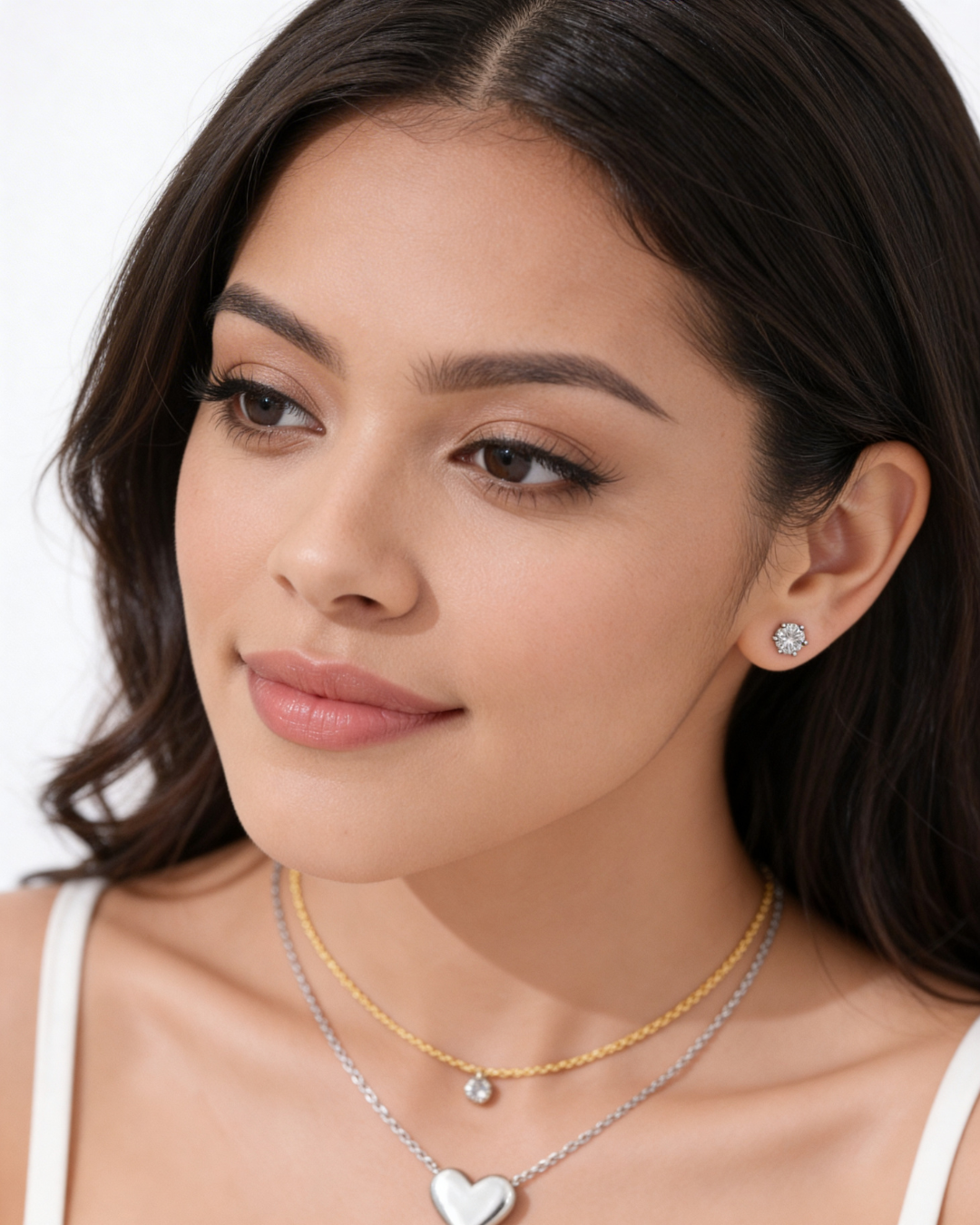 Classic 6-Claw Silver Earring