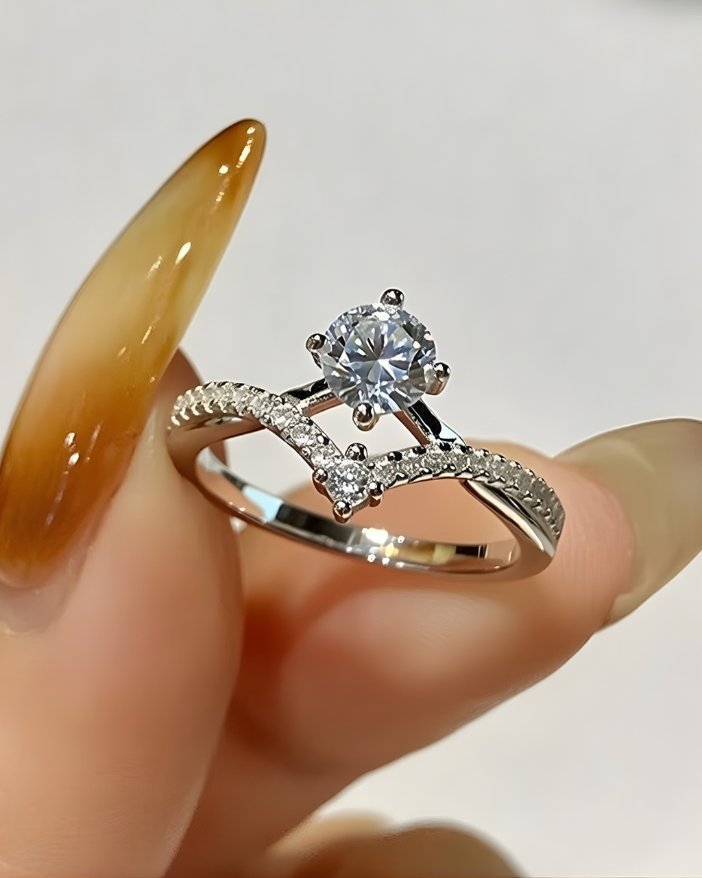 Royal V-Crown Ring
