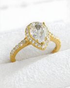 Royal Teardrop Ring