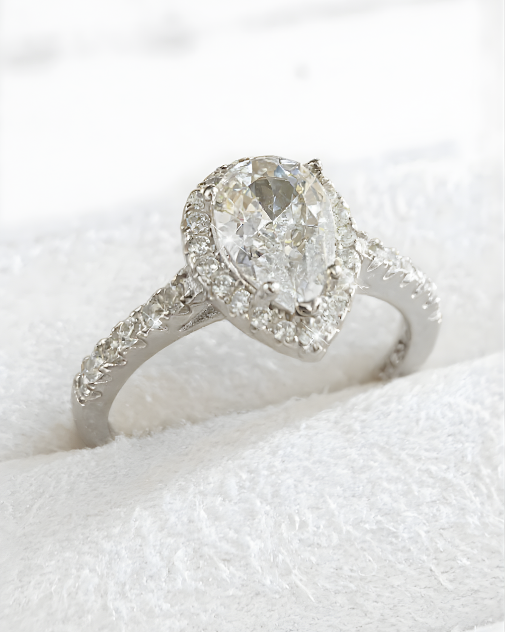 Royal Teardrop Ring