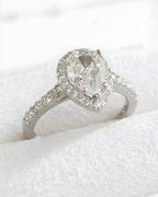 Royal Teardrop Ring
