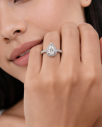 Royal Teardrop Ring