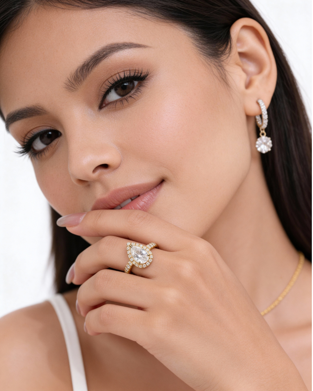 Royal Teardrop Ring