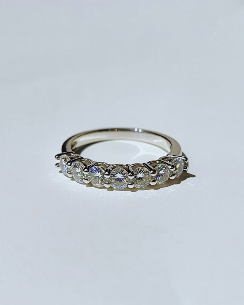 Seven Moissanite Stars Ring