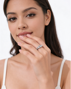 Classic Moissanite Ring