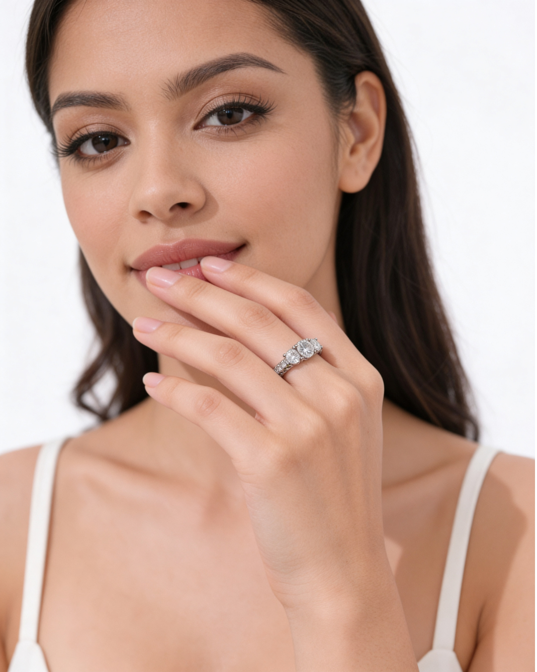 Classic Moissanite Ring