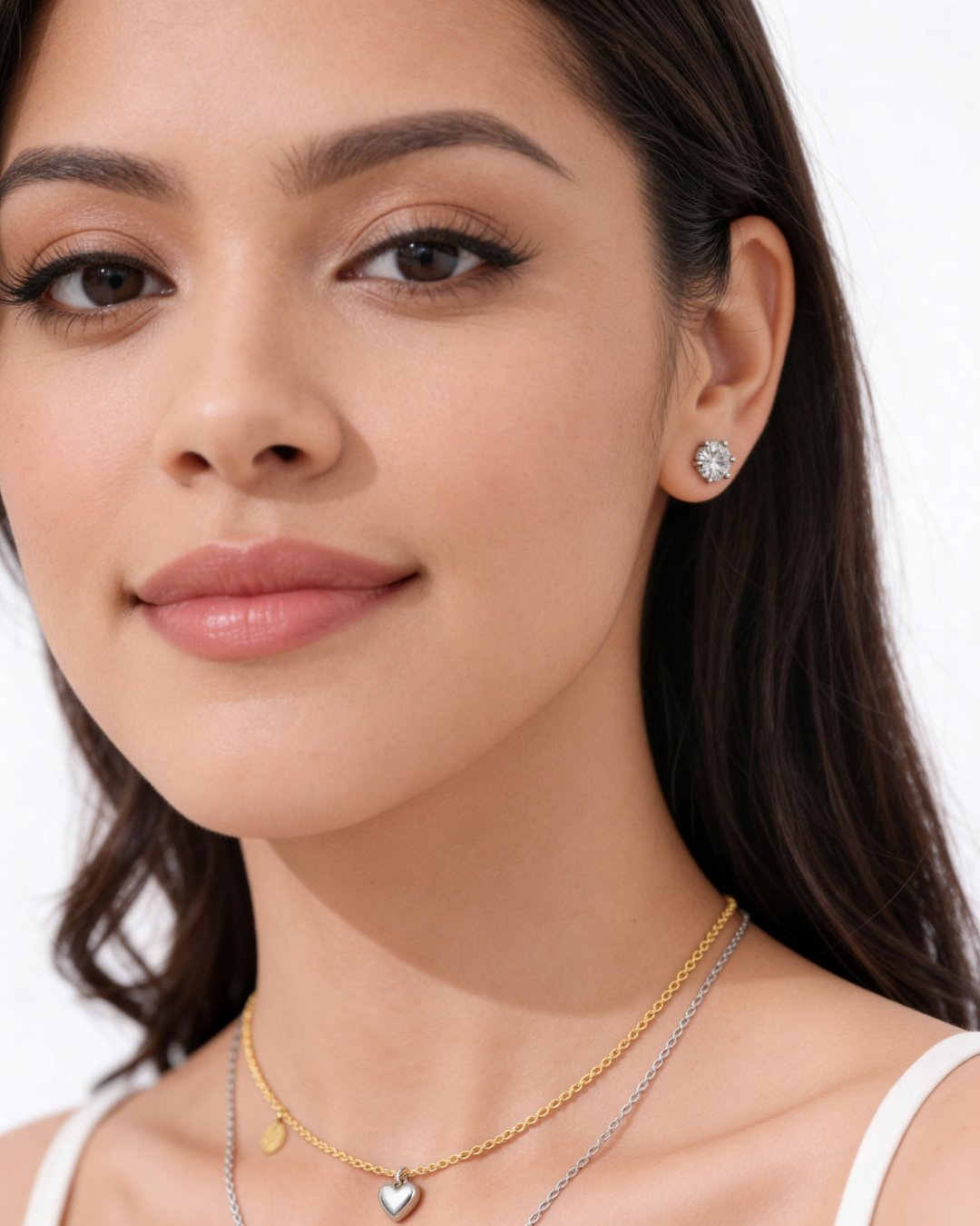 Classic 6-Claw Silver Earring