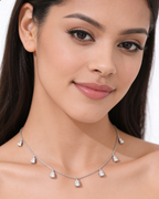 Celestial waterdrop necklace