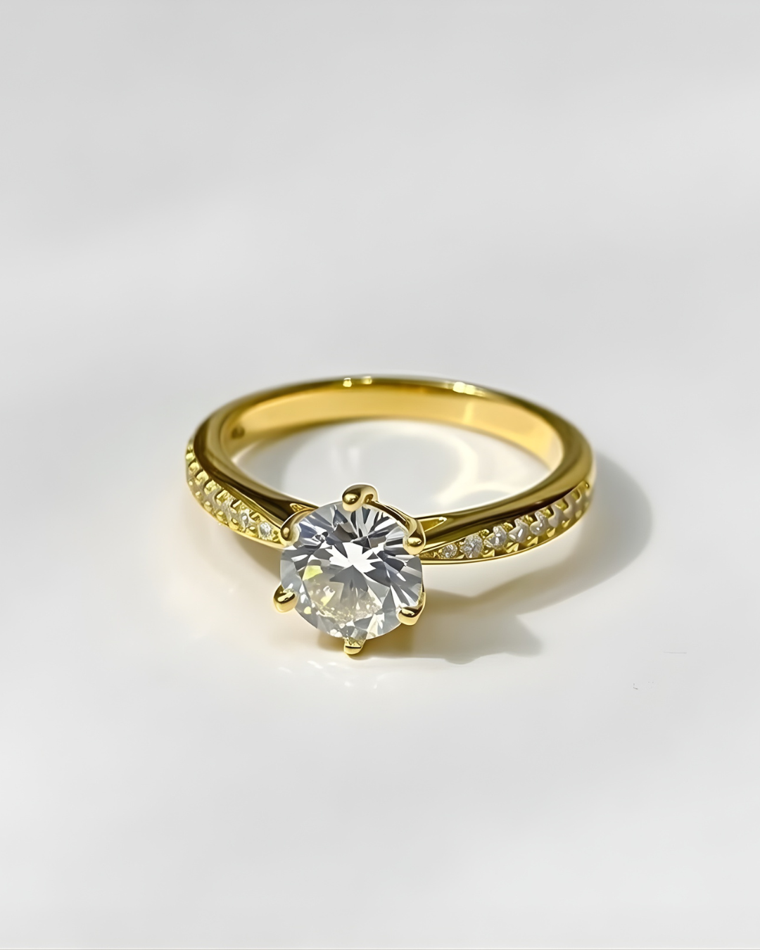 Timeless Moissanite Ring