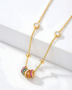 Celestial rings necklace