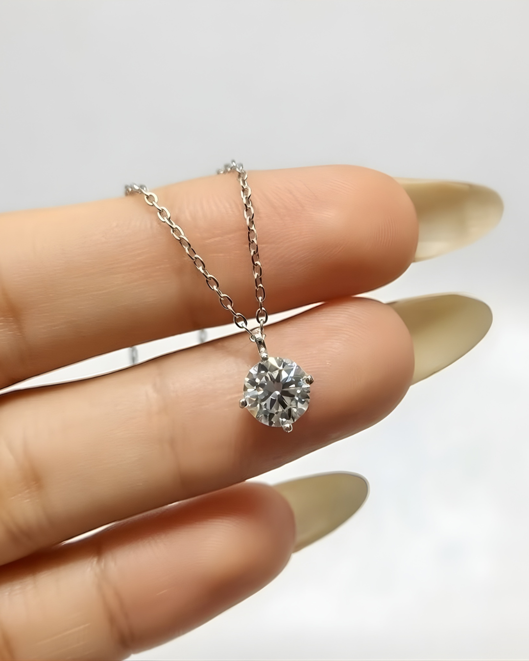 Majestic Moissanite necklace