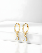 Birthstone Chandelier Earrings