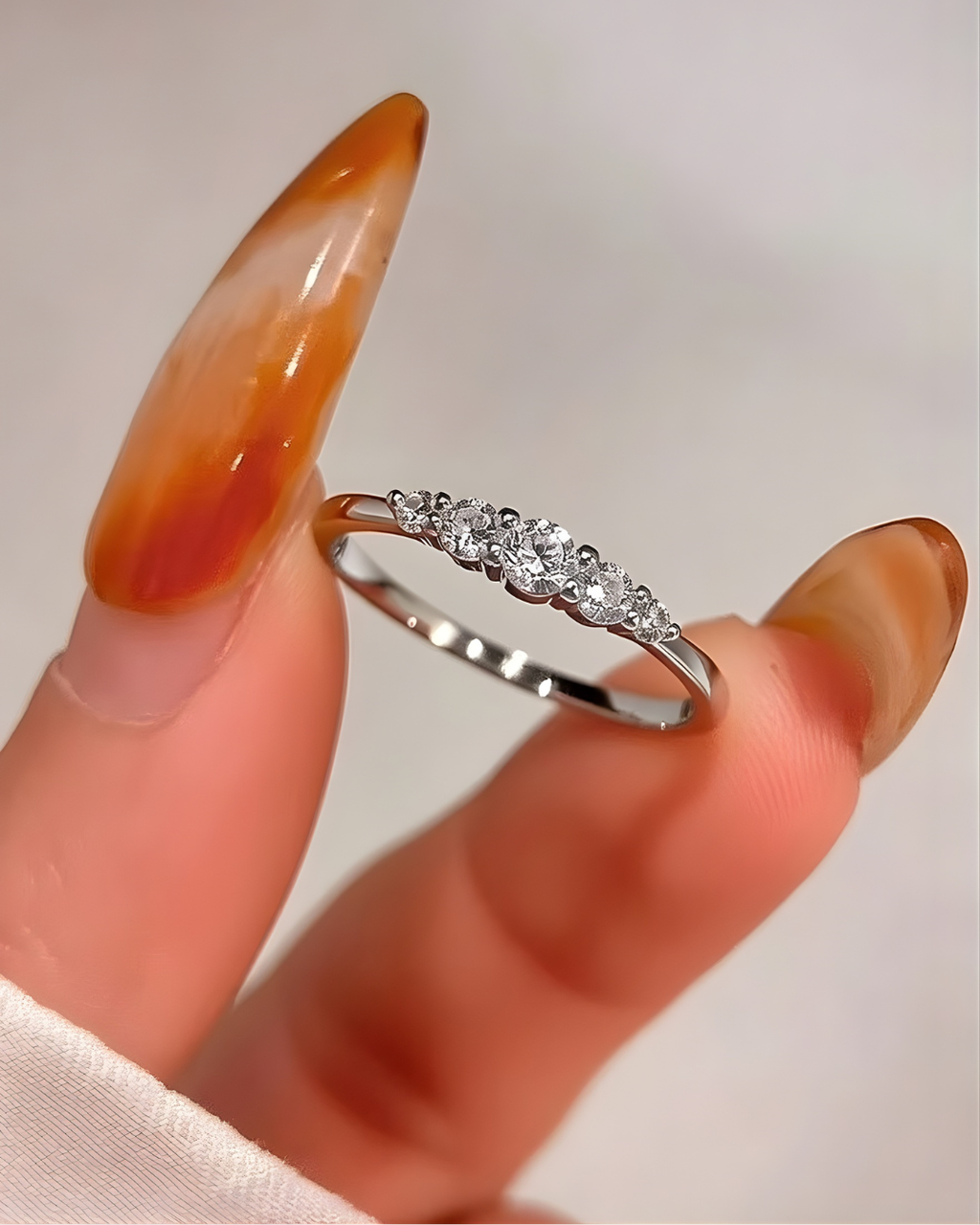 Classic 5 Gems ring