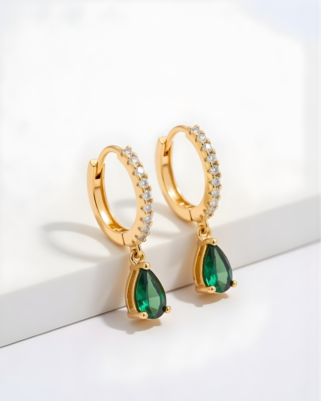 Birthstone Chandelier Earrings