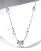 Celestial rings necklace