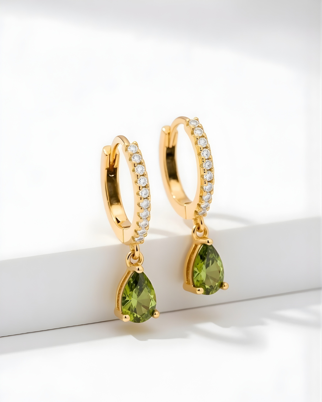 Birthstone Chandelier Earrings