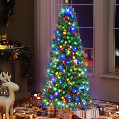 1.8M Pre-lit Multi-Color Christmas Tree