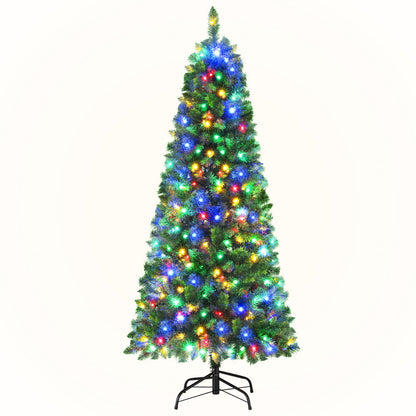 1.8M Pre-lit Multi-Color Christmas Tree